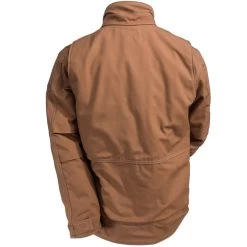 Carhartt Coats: Men's Brown 102182 211 FR Full Swing Quick Duck Coat -Work Clothes Discount Store carhartt 102182 211 4