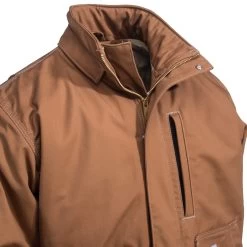 Carhartt Jackets: Men's FR Brown 102692 211 Full Swing Lanyard Access Jacket