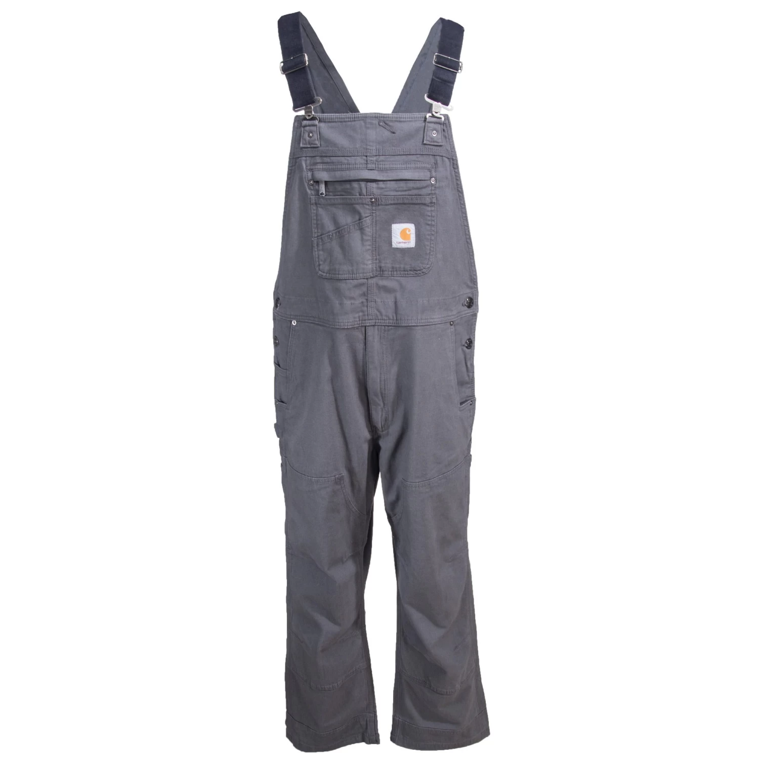 Carhartt Overalls: Men's Rugged Flex 102987 039 Gravel Rigby Bib Overalls 6 Carhartt Overalls: Men's Rugged Flex 102987 039 Gravel Rigby Bib Overalls - Image 4