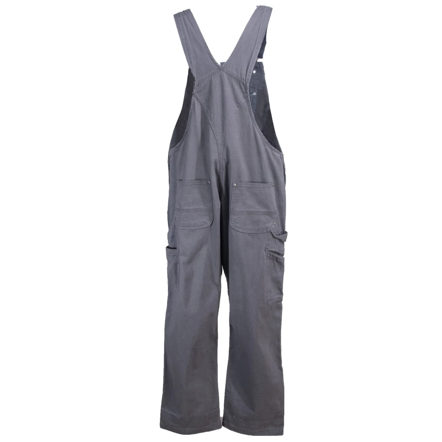 Carhartt Overalls: Men's Rugged Flex 102987 039 Gravel Rigby Bib Overalls 4 Carhartt Overalls: Men's Rugged Flex 102987 039 Gravel Rigby Bib Overalls - Image 2