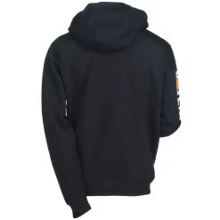 Caterpillar Sweatshirts: Men's 1910709 016 Black Hooded Trademark Banner Sweatshirt
