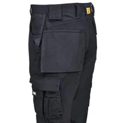 CAT Apparel Pants: Men's C172 016 Black Multi-Pocket Trademark Trousers 8 CAT Apparel Pants: Men's C172 016 Black Multi-Pocket Trademark Trousers -Work Clothes Discount Store cat c172 016 l 01