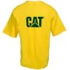 CAT Apparel Shirts: Men's W05324 555 Yellow Trademark Tee Shirt