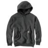 Carhartt Sweatshirts: Men's 100615 026 Carbon Grey Paxton Rain Defender Hooded Sweatshirt