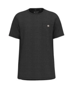 Carhartt Shirts: Men's 104616 CRH Carbon Heather Force Relaxed Fit Short Sleeve Pocket T-Shirt
