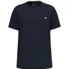 Carhartt Shirts: Men's 104616 I26 Navy Force Relaxed Fit Short Sleeve Pocket T-Shirt -Work Clothes Discount Store detail 104616 i26 p 1