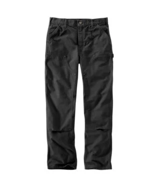 Carhartt Pants: Men's B136 BLK Black Washed Duck Double-Front Utility Work Pant 4 Carhartt Pants: Men's B136 BLK Black Washed Duck Double-Front Utility Work Pant - Image 2