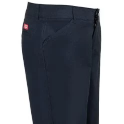 Dickies Pants: Women's Black FP321 BK Relaxed Fit Stretch Twill Work Pants