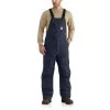 Carhartt Overalls: Men's 102691 410 Dark Navy Flame Resistant Quick Duck Quilt Lined Bib Overalls -Work Clothes Discount Store download