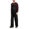 Carhartt Overalls: Men's 104393 BLK Black Loose Fit Firm Duck Insulated Bib Overall -Work Clothes Discount Store download 2021 08 27t104406.433