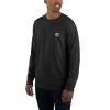 Carhartt Force Shirts: Men's 104617 N04 Black Force Long Sleeve Moisture Wicking Shirt -Work Clothes Discount Store download 2022 03 25t110139.382