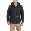 Carhartt Sweatshirt: Men's 103308 026 Carbon Heather Rain Defender Sherpa-Lined Full-Zip Sweatshirt