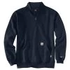 Carhartt Force Sweatshirts: Men's 105028 I26 Navy Flame Resistant Mock Neck Sweatshirt -Work Clothes Discount Store download 2022 05 17t122537.564