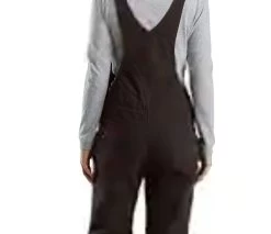 Carhartt Overalls: Women's 104049 BLK Black Quilt Lined Duck Bib Overall -Work Clothes Discount Store download 22