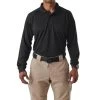5.11 Tactical Shirts: Men's Performance Black Long Sleeve Polo Shirt 72049 019