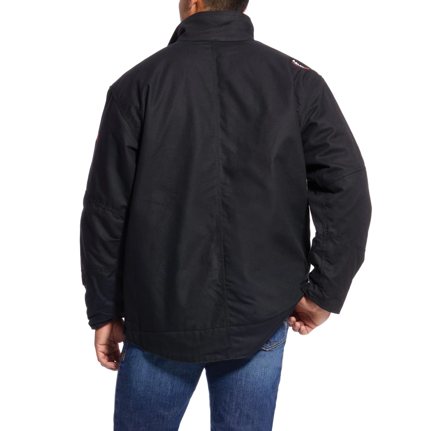 Ariat Work FR Jackets: Men's 10024028 Black FR Workhorse Waterproof Jacket 4 Ariat Work FR Jackets: Men's 10024028 Black FR Workhorse Waterproof Jacket - Image 2