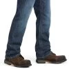 Ariat Work FR: Men's FR 10023467 Bryce M4 Low Rise Stretch DuraLight Boot Cut Jeans -Work Clothes Discount Store f18 mns work 10023467 detail02