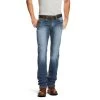 Ariat Rebar Jeans: Men's 10022605 Rebar M3 Loose DuraStretch Basic Stackable Straight Leg Jean 2 Ariat Rebar Jeans: Men's 10022605 Rebar M3 Loose DuraStretch Basic Stackable Straight Leg Jean -Work Clothes Discount Store f18 mns work gaglione 10022605 front