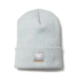 Ariat Rebar Hat: Womens's 10032878 Gray Rebar Watch Cap