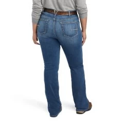 Ariat Rebar Jeans: Women's 10041067 Malibu Riveter Boot Cut Jean -Work Clothes Discount Store f22 wms work 10041067 back plus