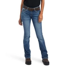 Ariat Rebar Jeans: Women's 10041067 Malibu Riveter Boot Cut Jean