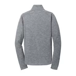 Port Authority Jacket: Men's F231 GRY Grey Digi Stripe Fleece Jacket -Work Clothes Discount Store f231 grey flat back