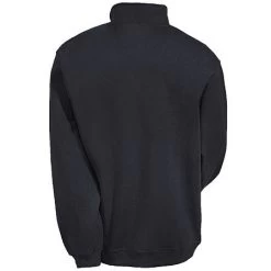 Sport-Tek Sweatshirts: Men's ST253 BK Black Colorfast Quarter Zip Sweatshirt