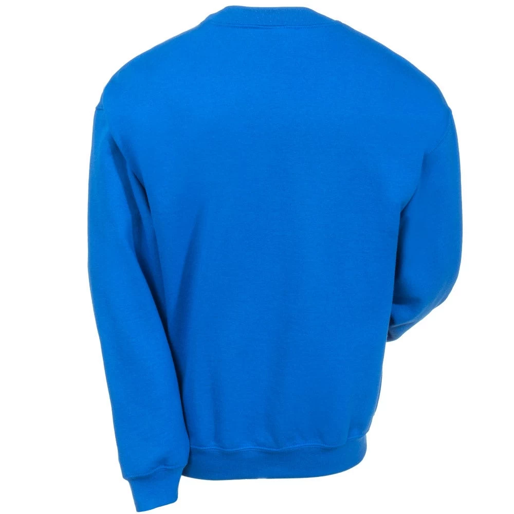 Gildan Sweatshirts: Men's Blue 18000 RYL Fleece Crew Neck Sweatshirt 3 Gildan Sweatshirts: Men's Blue 18000 RYL Fleece Crew Neck Sweatshirt