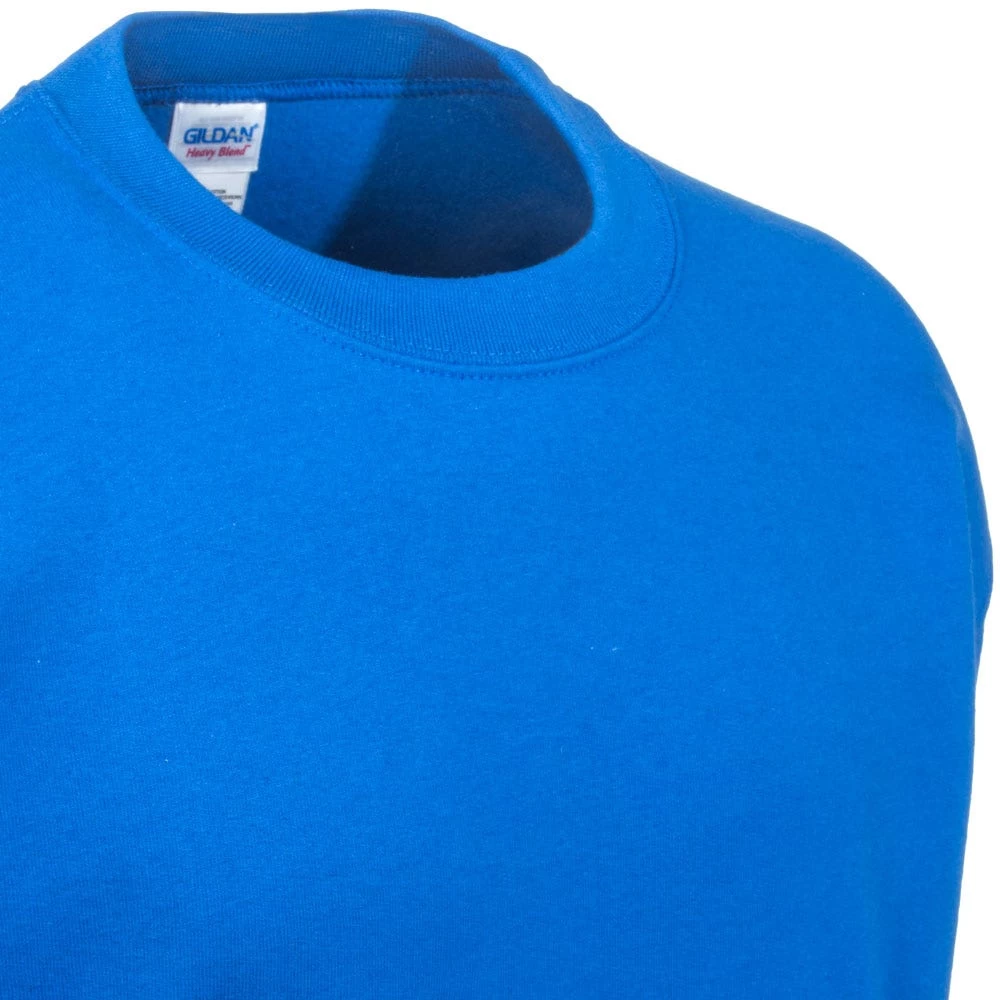 Gildan Sweatshirts: Men's Blue 18000 RYL Fleece Crew Neck Sweatshirt 4 Gildan Sweatshirts: Men's Blue 18000 RYL Fleece Crew Neck Sweatshirt - Image 2