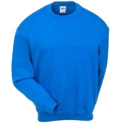 Gildan Sweatshirts: Men's Blue 18000 RYL Fleece Crew Neck Sweatshirt 7 Gildan Sweatshirts: Men's Blue 18000 RYL Fleece Crew Neck Sweatshirt -Work Clothes Discount Store gildan 18000 ryl f 01