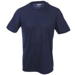 Gildan Shirts: Men's 42000 NVY Navy Blue Core Performance Shirt -Work Clothes Discount Store gildan 42000 nvy f 01