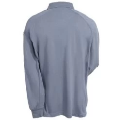 Horace Small: HS5135 Gray Long Sleeve Special Ops Polo
