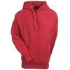 Sport Tek Sweatshirt: Men's Red F281 RED Heavyweight Pullover Hooded Sweatshirt