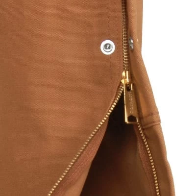 Carhartt Overalls: Men's R37 BRN Brown Double Knee Duck Bib Overalls 5 Carhartt Overalls: Men's R37 BRN Brown Double Knee Duck Bib Overalls - Image 3