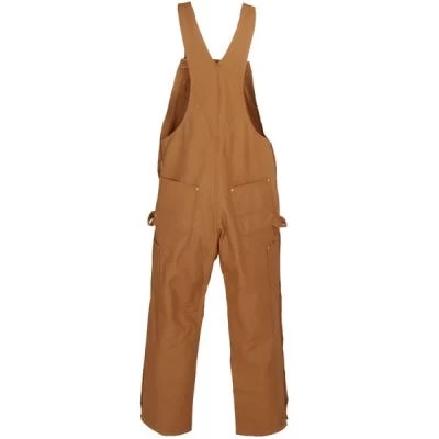 Carhartt Overalls: Men's R37 BRN Brown Double Knee Duck Bib Overalls 7 Carhartt Overalls: Men's R37 BRN Brown Double Knee Duck Bib Overalls - Image 5