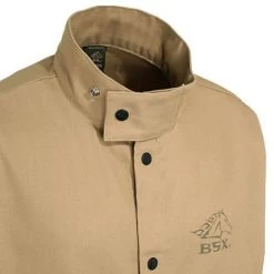 Black Stallion Jackets: Men's BXTN9C Flame-Resistant Tan Welding Jacket 9 Black Stallion Jackets: Men's BXTN9C Flame-Resistant Tan Welding Jacket -Work Clothes Discount Store image 47868