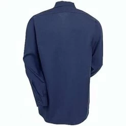 Red Kap Shirts: Men's Dark Navy SC30 DN Cotton Work Shirt