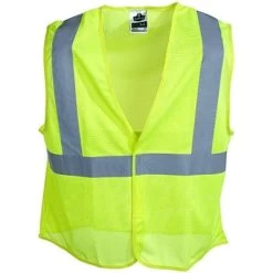 Ergodyne Vests: GloWear 8205HL LIM Lime Green Class 2 Super Econo Vest