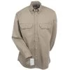 Bulwark Shirts: Men's SLU2 KH Flame-Resistant Khaki Dress Uniform Shirt -Work Clothes Discount Store image 52409
