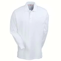 5.11 Tactical 42056 010 Professional White Long Sleeve Polo -Work Clothes Discount Store image 54458