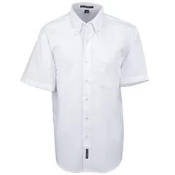 Port Authority Shirts: Men's White Short Sleeve Shirt S508 WHT