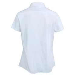 Port Authority Shirts: Women's White Short Sleeve Shirt L508 WHT -Work Clothes Discount Store image 57480