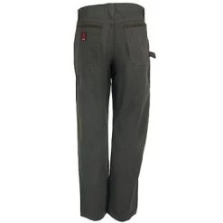 Wrangler Riggs Jeans: Men's Loden Green 3W020 LD Cotton Ripstop Carpenter Jeans