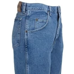 Wrangler Jeans: Men's Vintage Indigo 35001 VI Rugged Wear Relaxed Fit Work Jeans -Work Clothes Discount Store image 60179