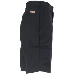 Red Kap Work Clothes: Black Cellphone Pocket Work Shorts PT4C BK
