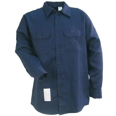 Bulwark Shirts: Men's SEW2 NV Flame-Resistant Navy Blue Long Sleeve Work Shirt 4 Bulwark Shirts: Men's SEW2 NV Flame-Resistant Navy Blue Long Sleeve Work Shirt - Image 2
