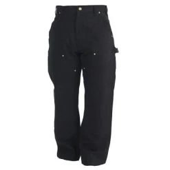 Carhartt Pants: Men's B01 BLK Black Cotton Duck Carpenter Pants -Work Clothes Discount Store image 65190