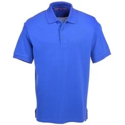 5.11 Tactical Shirts: Men's 41060 692 Blue Cotton Pique Polo Shirt