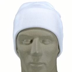 Port And Company CP90 WHT White Acrylic Knit Cap -Work Clothes Discount Store image 67608