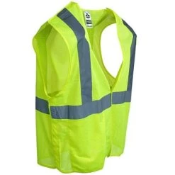 Ergodyne Vests: GloWear Green Class 2 High Visibility Breakaway Vest 8215BA -Work Clothes Discount Store image 68855